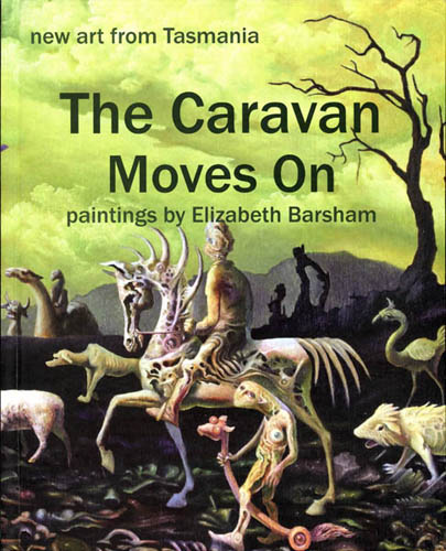 Book cover front - The Caravan Moves On; &copy; Elizabeth Barsham