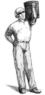 Pan Man - image � E.M. Christensen 1997; not to be copied without the artist's permission