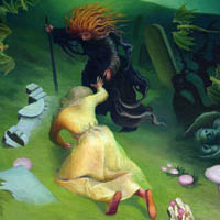Among The Fallen - oil on canvas 66 cm x 97 cm